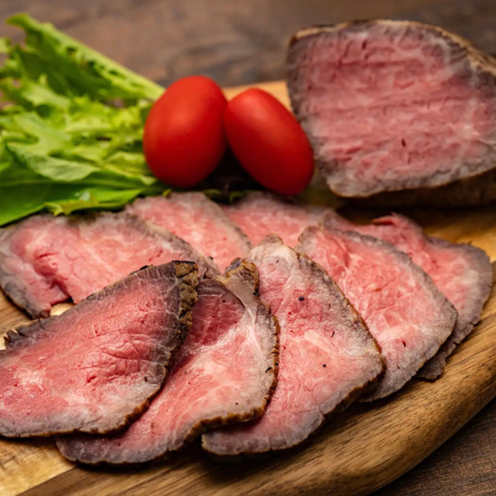 ローストビーフ盛り付け