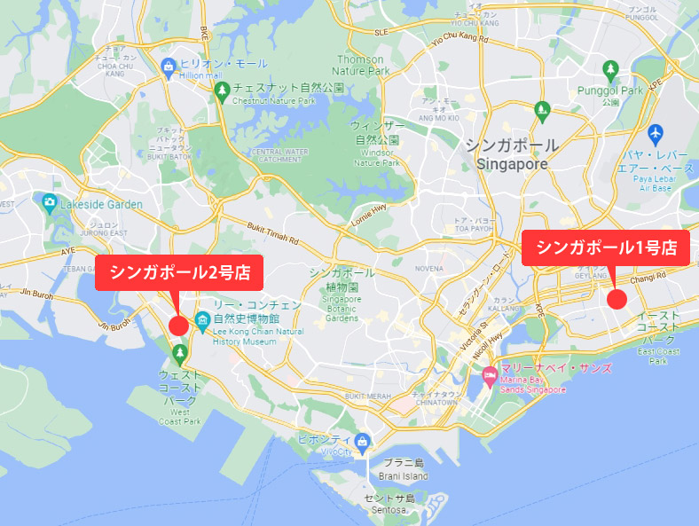 2号店地図